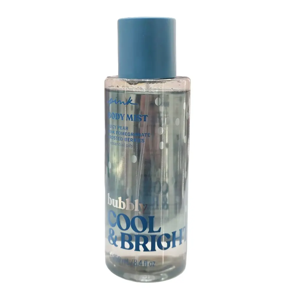 VICTORIAS SECRET - PINK - BUBBLY COOL & BRIGHT BODY MIST 250ML