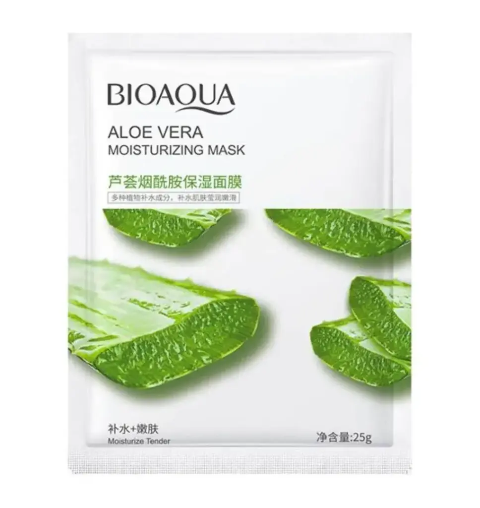 BIOAQUA - ALOE VERA MOISTURIZING SHEET MASK 25G