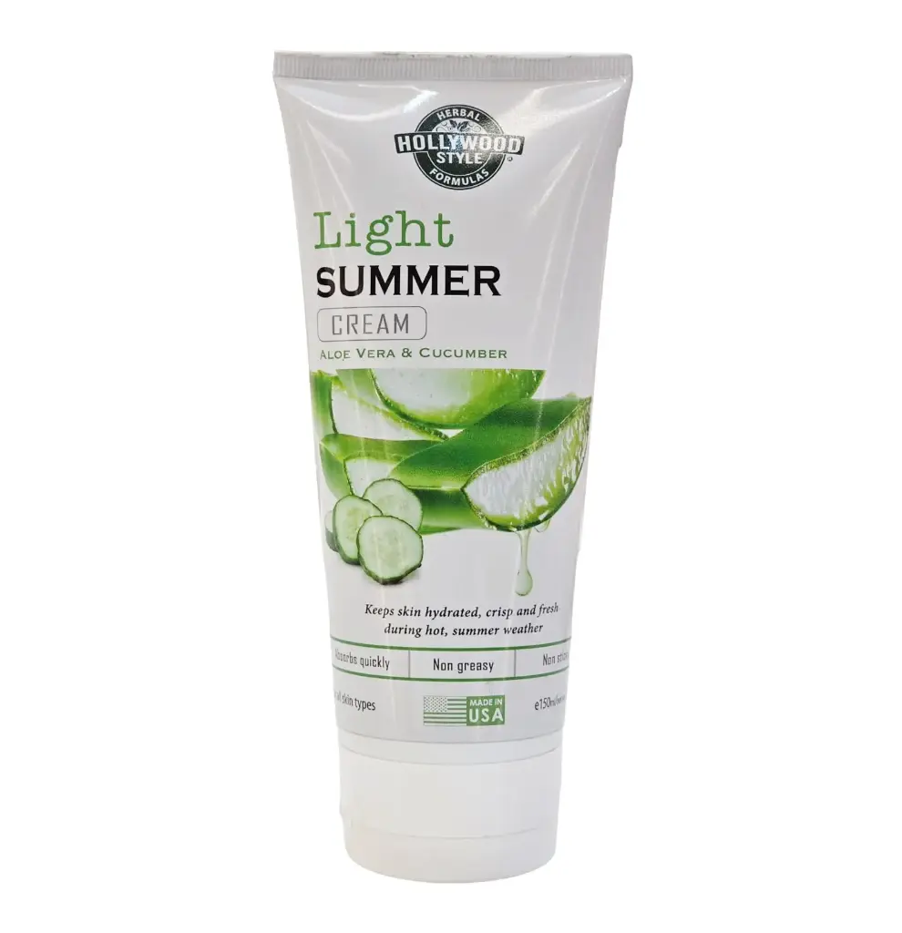 HOLLYWOOD - LIGHT SUMMER CREAM ALOE VERA & CUCUMBER 150ML