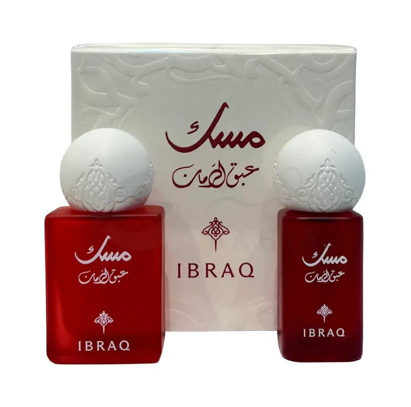 IBRAHEEM AL QURASHI IBRAQ - ABAQ POMEGRANATE MUSK EDP 10ML + PERFUME OIL 6ML