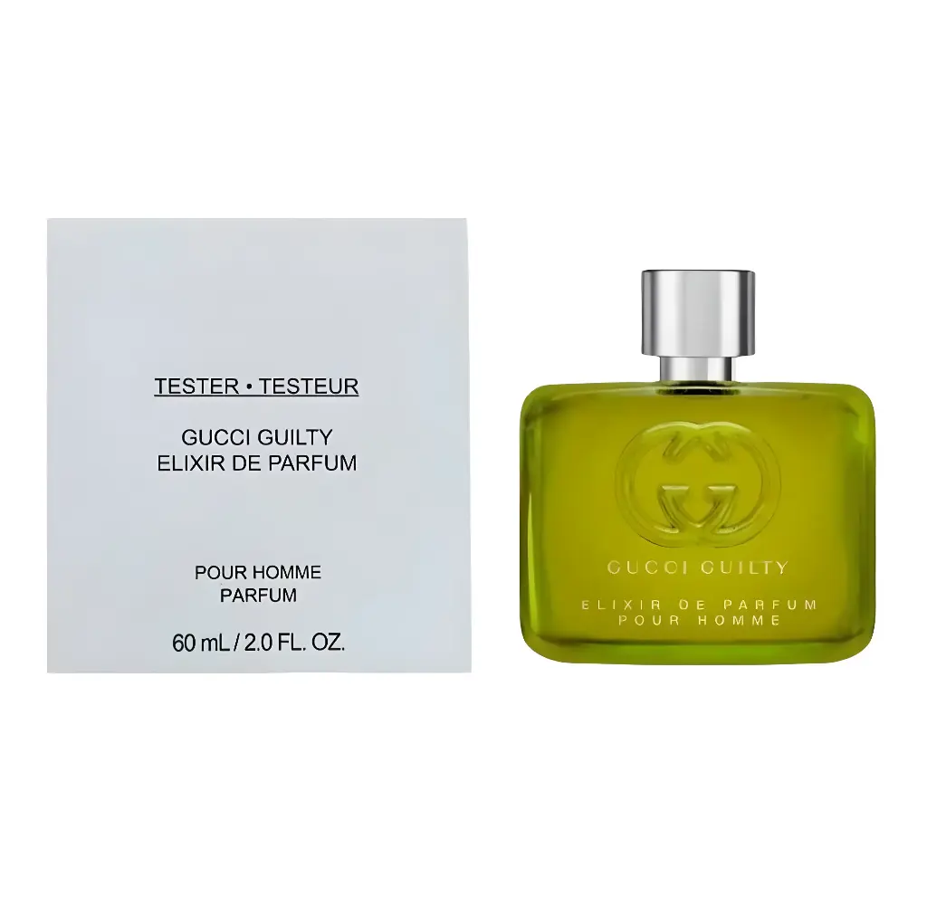 TESTER - GUCCI - GUILTY POUR HOMME ELIXIR DE PARFUM 60ML