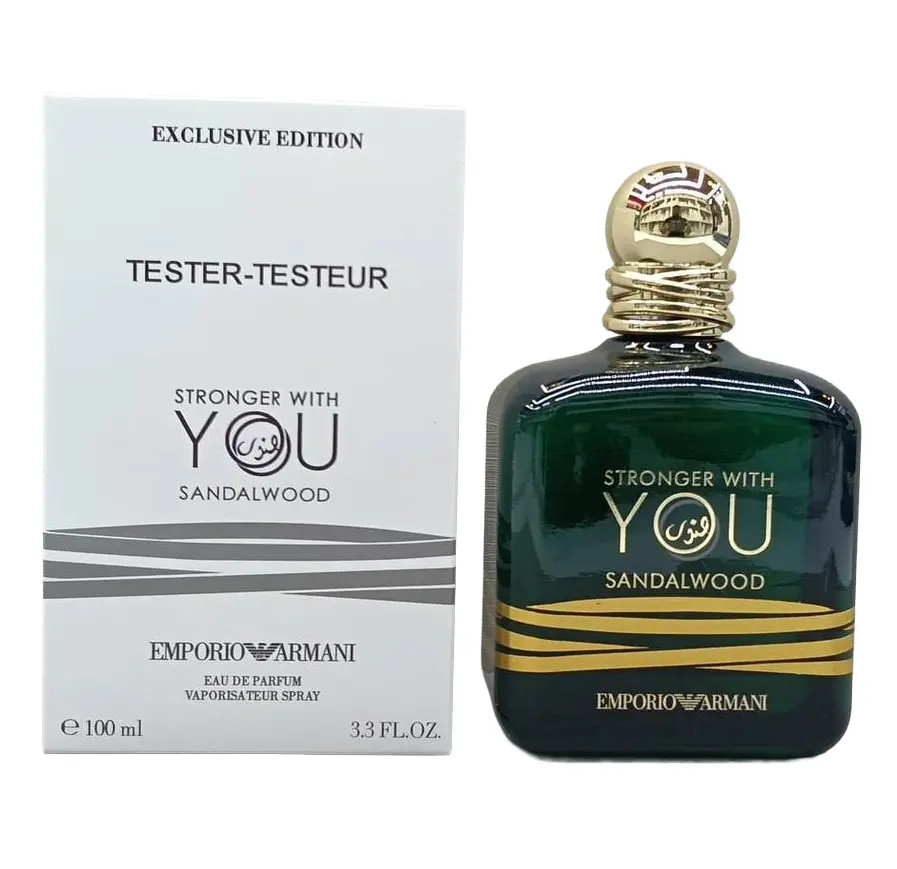 TESTER - EMPORIO ARMANI - STRONGER WITH YOU SANDALWOOD EDP 100ML