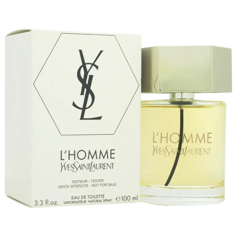 TESTER - YVES SAINT LAURENT YSL - L'HOMME EDT 100ML