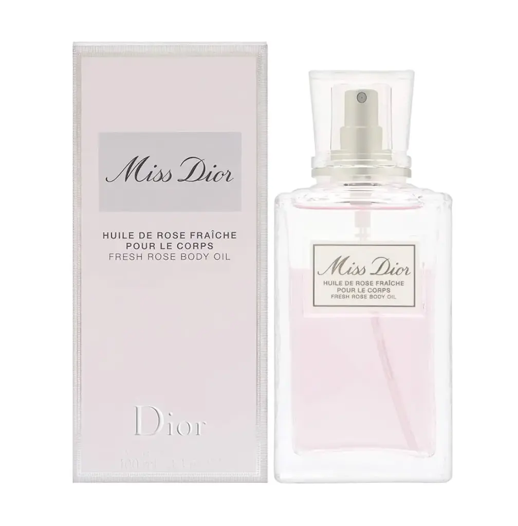 CHRISTIAN DIOR - MISS DIOR FRESH ROSE BODY OIL 100ML