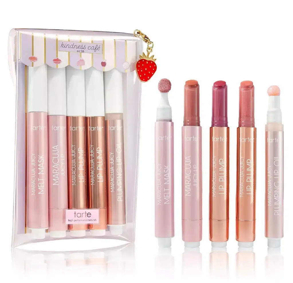 TARTE - SWEET INDULGENCES MARACUJA JUICY LIP VAULT 5PCS