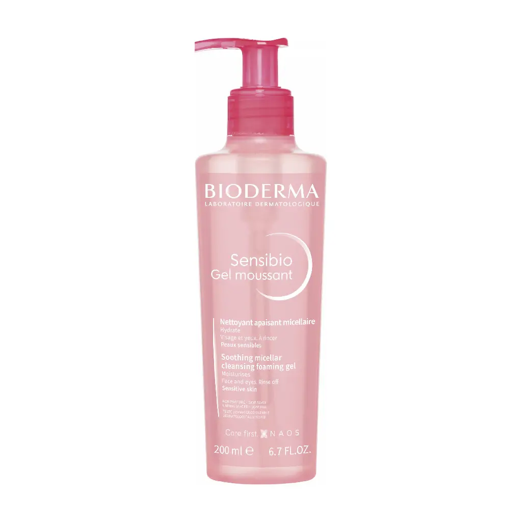 BIODERMA - SENSIBIO GEL MOUSSANT SOOTHING MICELLAR CLEANSING FOAMING GEL 200ML