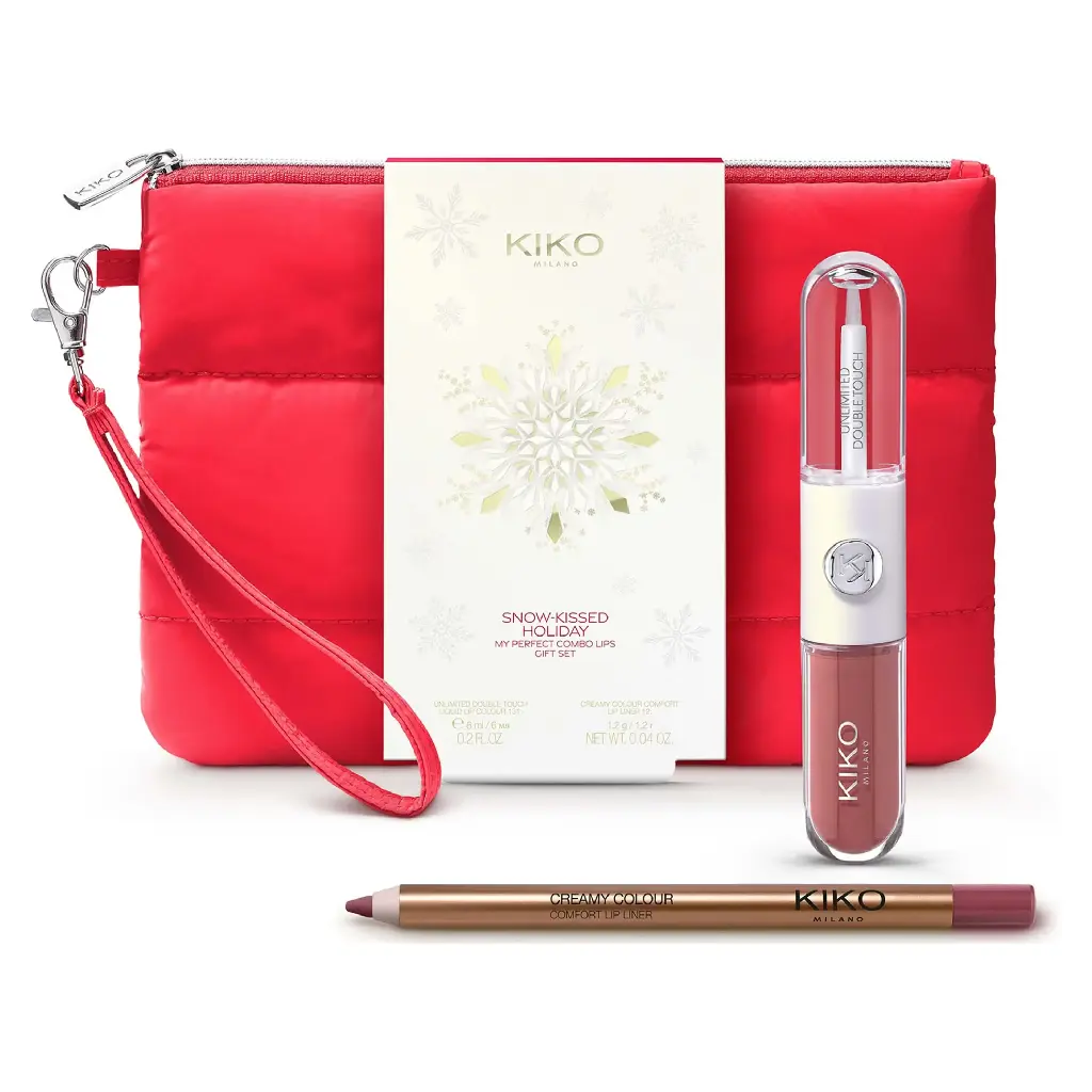 KIKO - SNOW-KISSED HOLIDAY MY PERFECT COMBO LIPS GIFT SET 3PCS