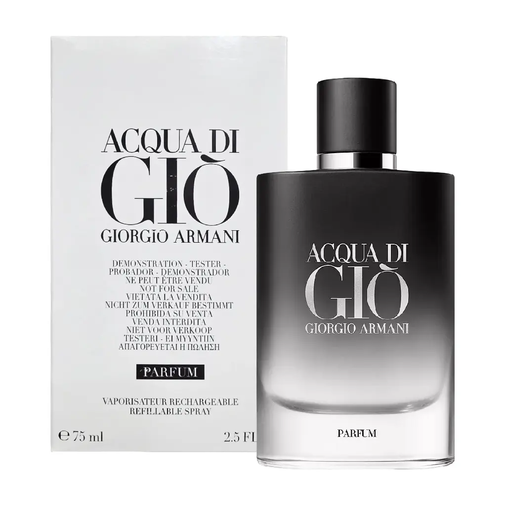 TESTER - GIORGIO ARMANI - ACQUA DI GIO PARFUM 75ML