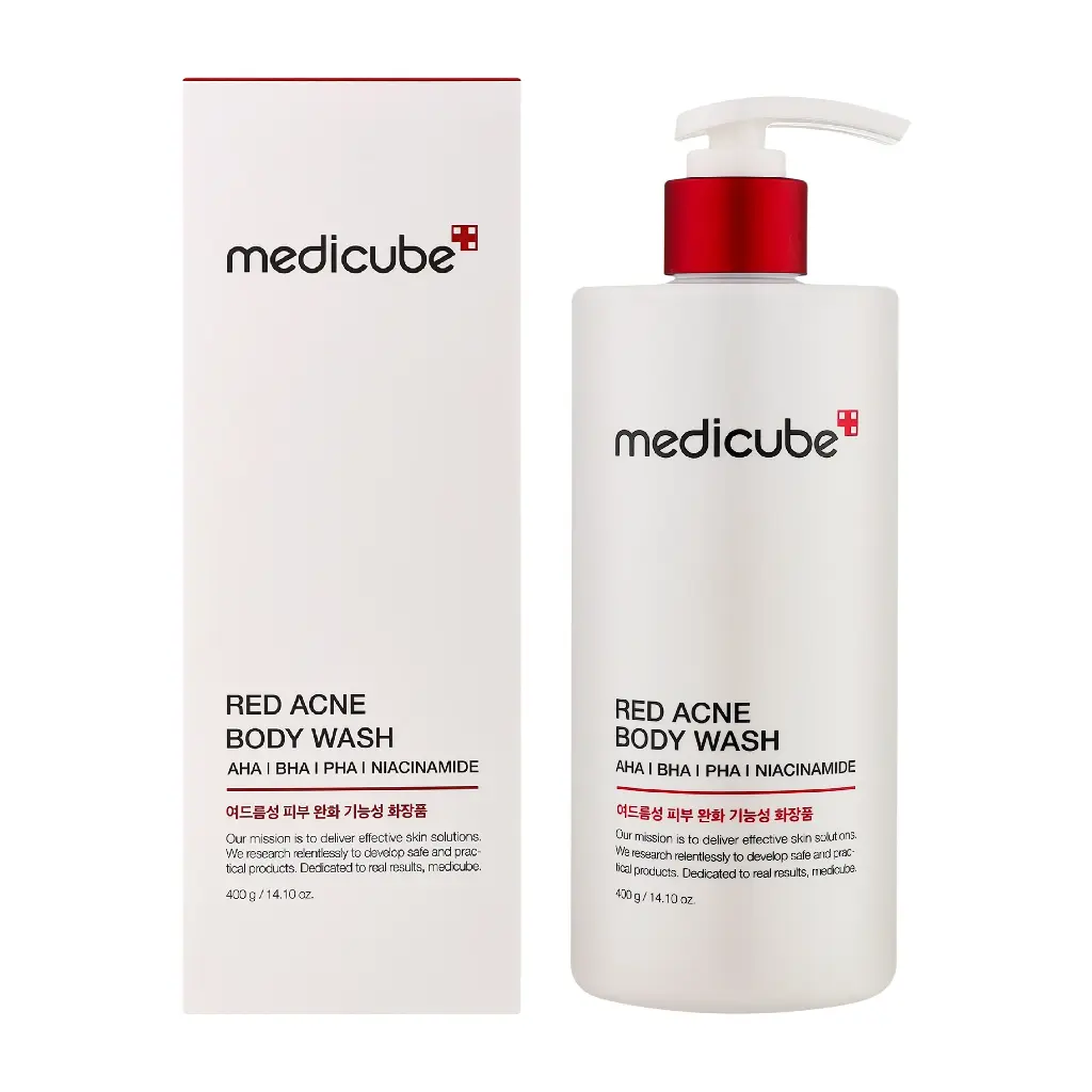 MEDICUBE - RED ACNE BODY WASH 400G