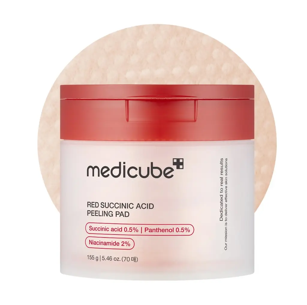 MEDICUBE - RED SUCCINIC ACID PEELING PAD 70PADS
