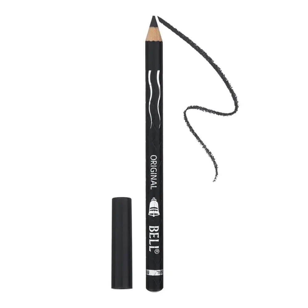 BELL - EYELINER PENCIL CARBON BLACK SUPER WATERPROOF & LONG LASTING 