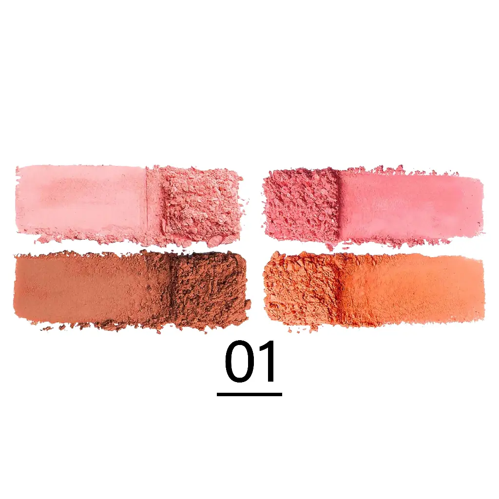 ميس 2 إم - لوحة أحمر خدود شيك 18 جرام