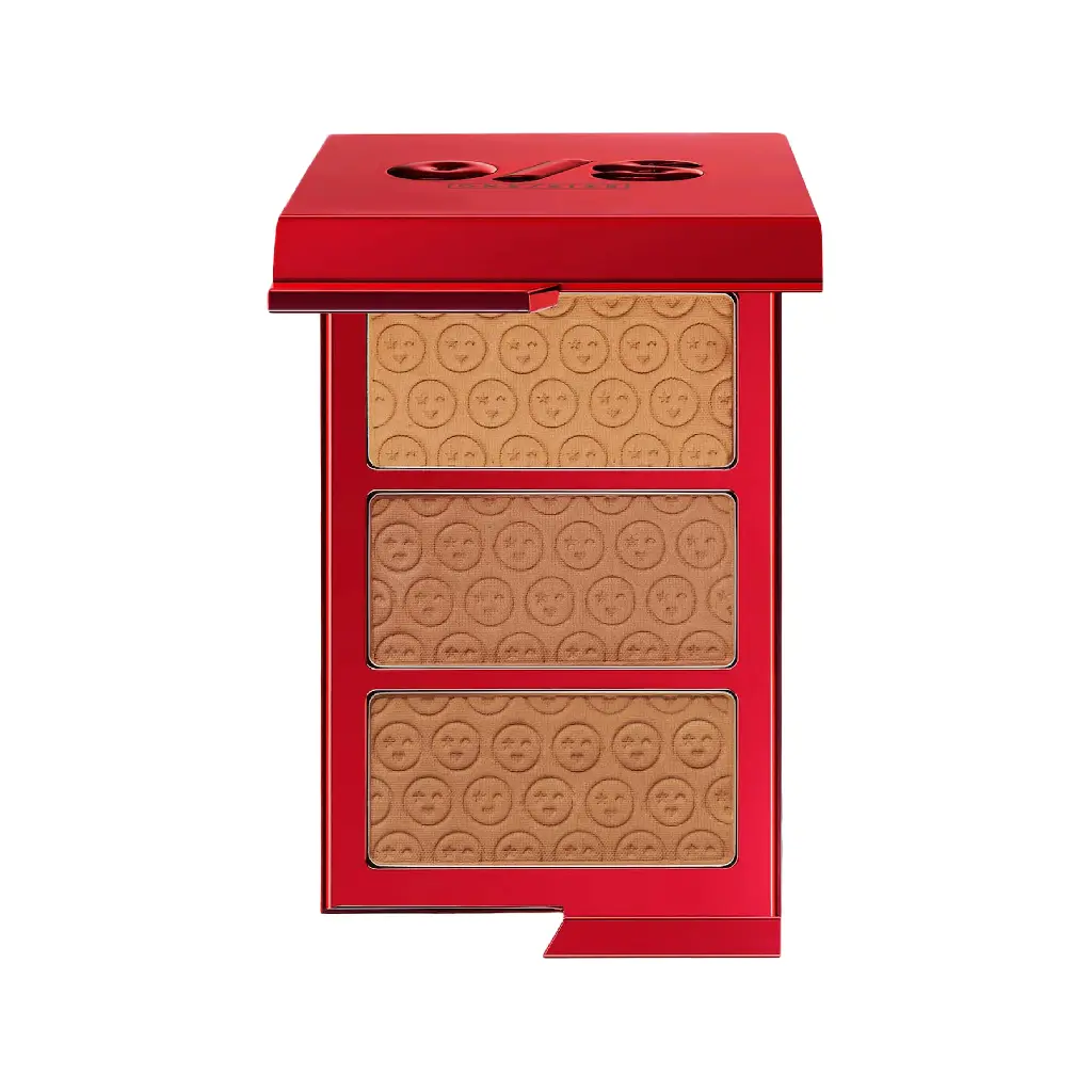 ONE SIZE - MADE FOR SHADE BRONZE & SCULPT TRIO PALETTE 3*3.5G