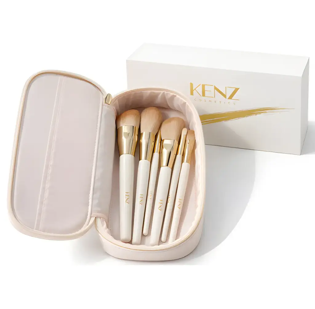 كينز كوزماتكس - طقم فرش مكياج 6 قطع