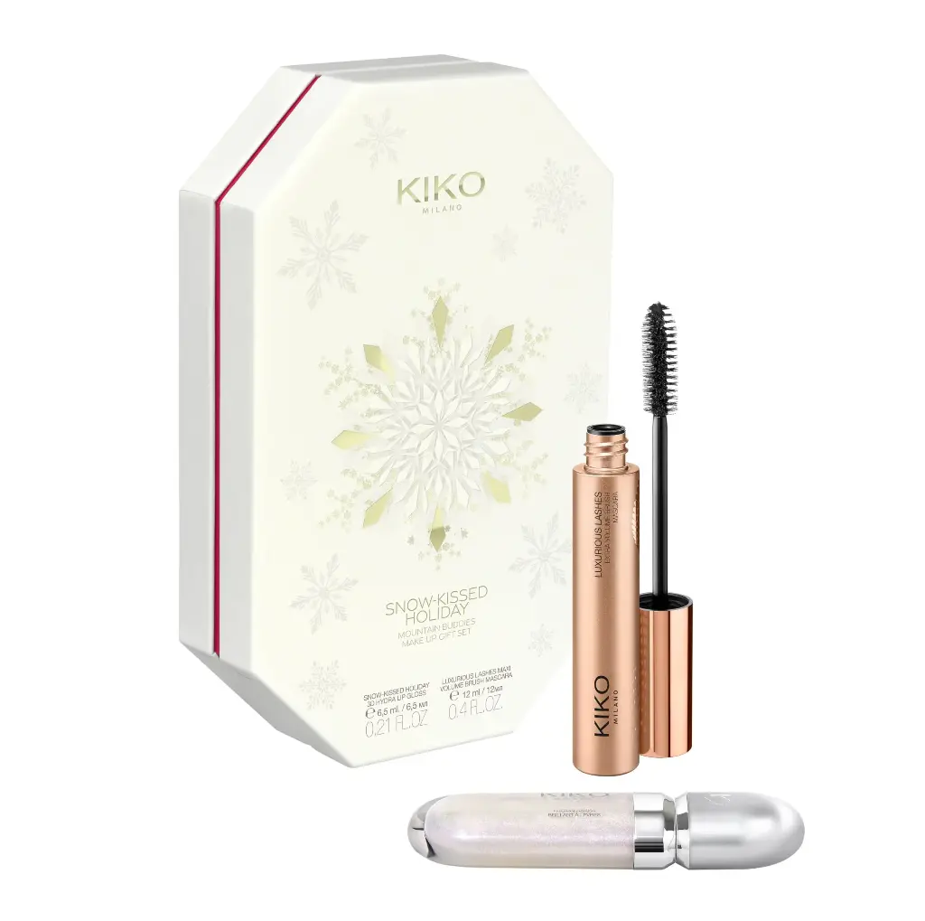 KIKO MILANO - SNOW-KISSED HOLIDAY MOUNTAIN BUDDIES MAKE UP GIFT SET 2 PCS