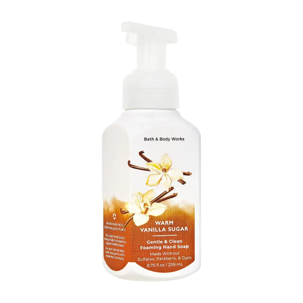 BATH & BODY WORKS - WARM VANILLA SUGAR GENTLE FOAMING HAND SOAP 259ML