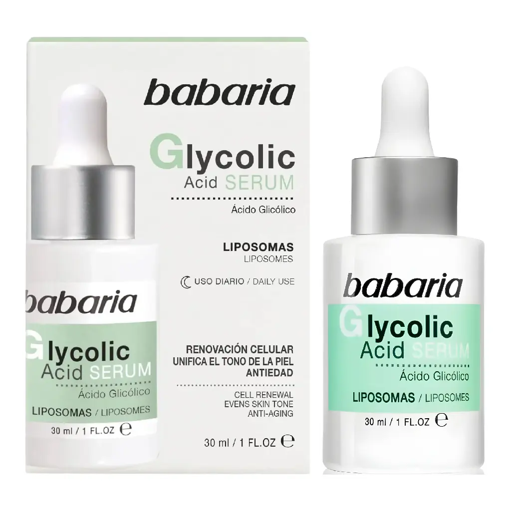 BABARIA - GLYCOLIC ACID SERUM CELL RENEWAL 30ML