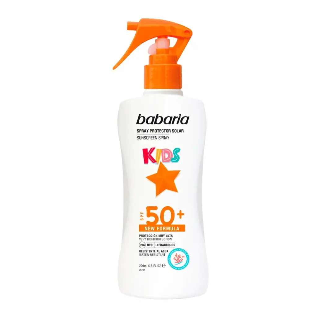 BABARIA - SUNSCREEN SPRAY FOR KIDS SPF50+ 200ML