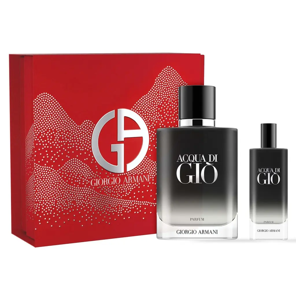 GIORGIO ARMANI - GIFT SET ARMANI ACQUA DI GIO PARFUM 100ML + 15ML
