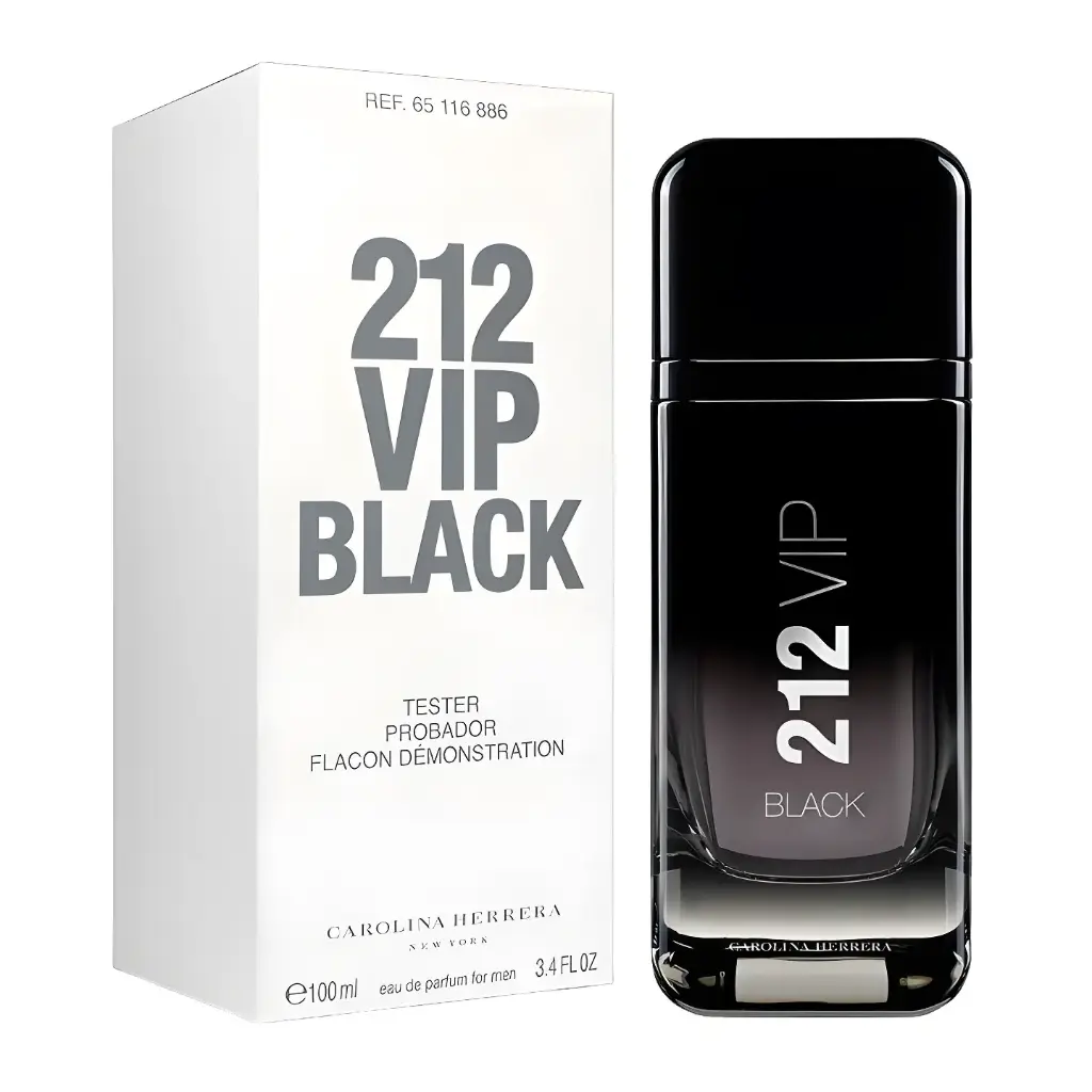 TESTER - CAROLINA HERRERA - 212 VIP BLACK FOR MEN EDP 100ML