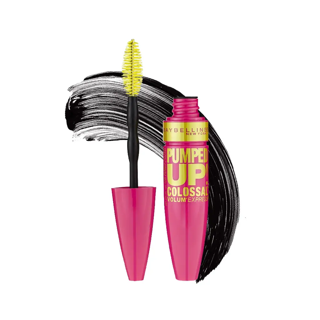 ميبيلين - ماسكارا فوليوم اكسبرس بامبد اب كولوسال قابلة للغسل لتكثيف الرموش 9.7 مل