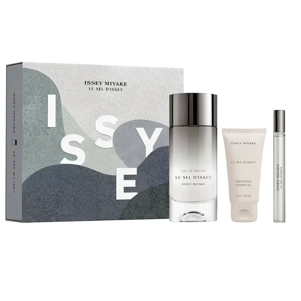 ISSEY MIYAKE - GIFT SET LE SEL D'ISSEY EDP 100ML + 10ML + SHOWER GEL 50ML