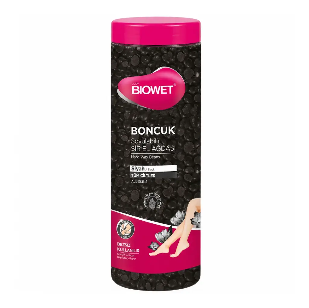 LADY BIOWET - HARD WAX BEANS FOR ALL SKINS 400G