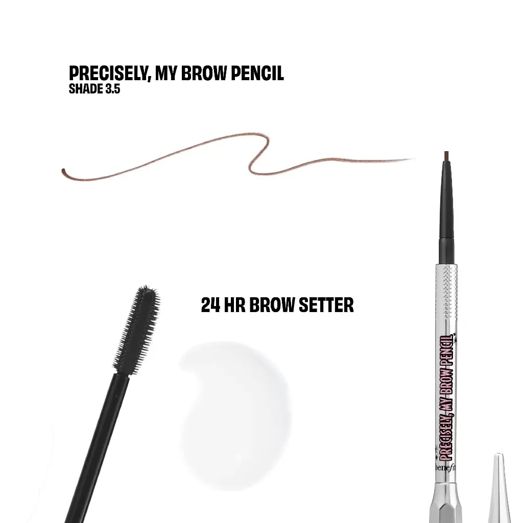 BENEFIT - BIGTIME BROW MINI BROW PRNCIL & GEL DUO SET 2PC