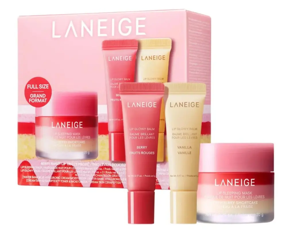 LANEIGE - BERRY SWEET LIP CARE TRIO SET 3PCS 