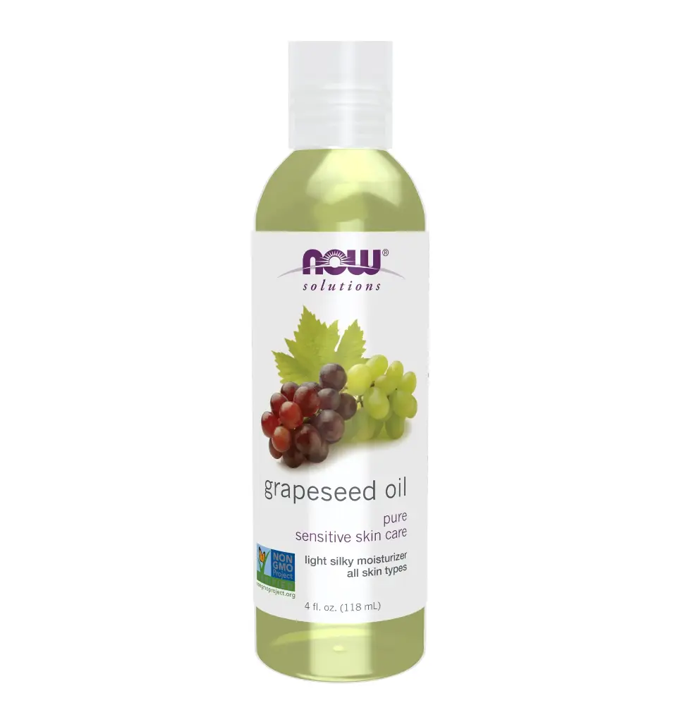 NOW SOLUTION - NOW GRAPESEED MOISTURIZING OIL 118ML