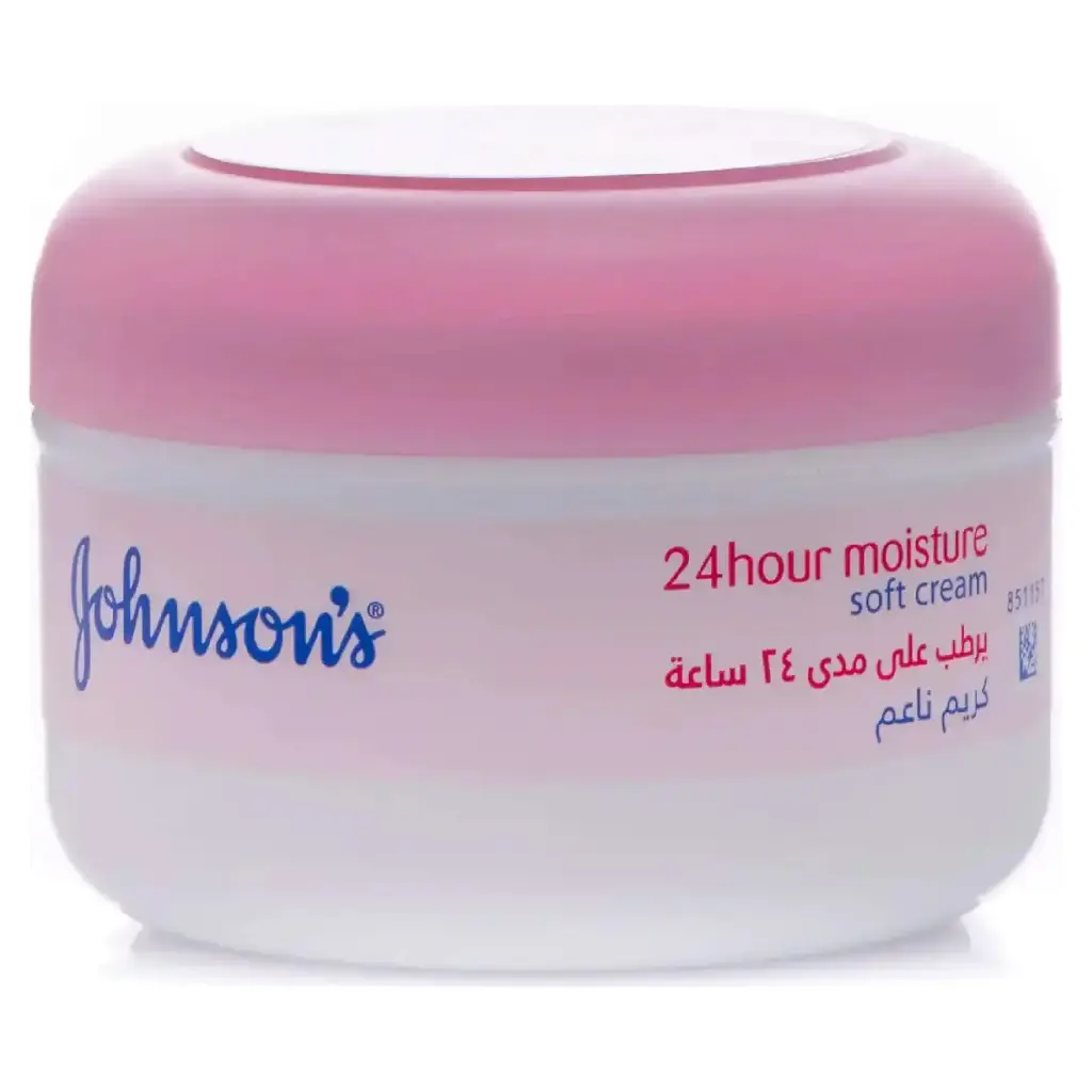 JOHNSON'S - 24HOUR MOISTURE SOFT CREAM 200ML