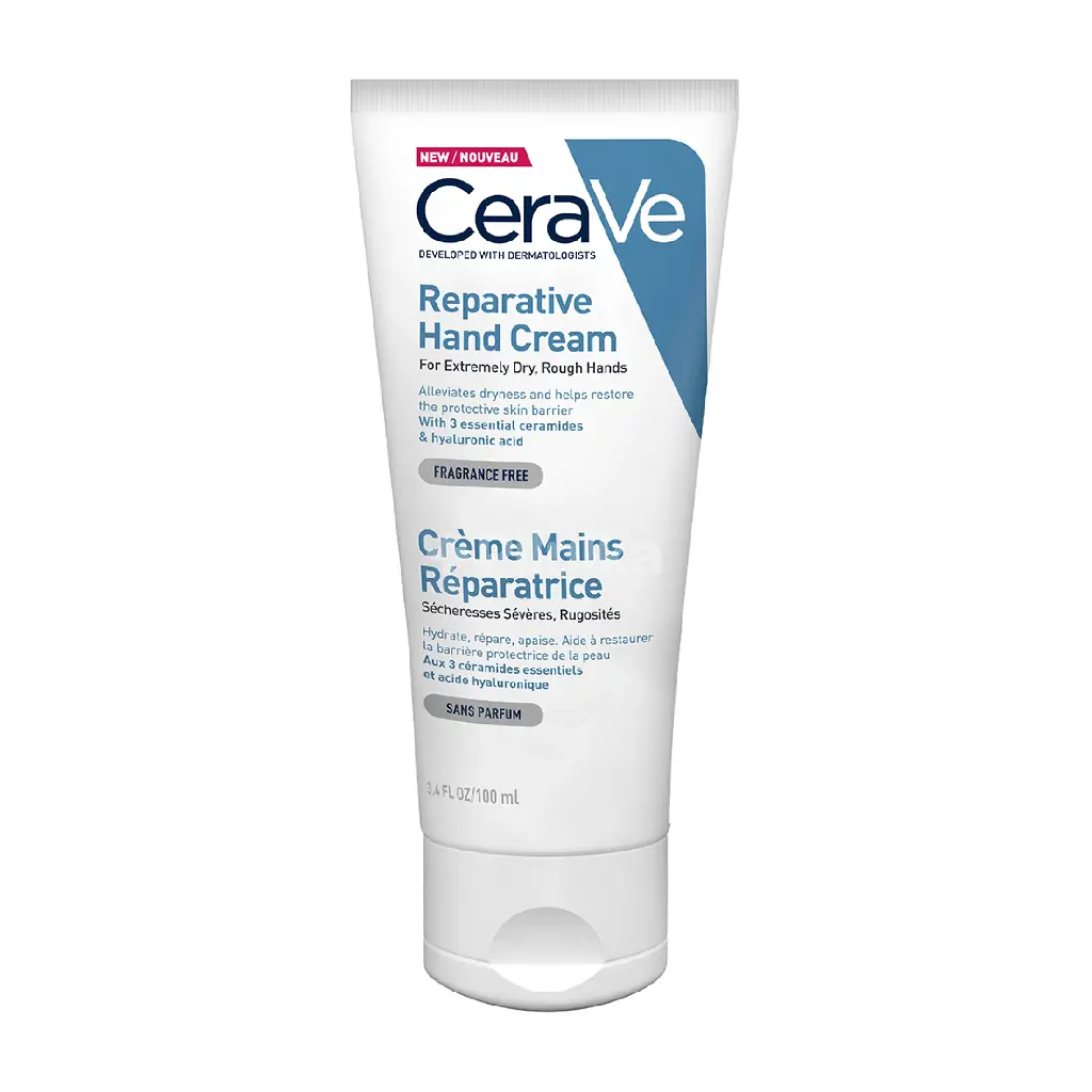 CERAVE - REPAIRING HAND CREAM FOR EXTREMELY DRY ROUGH HANDS 100ML
