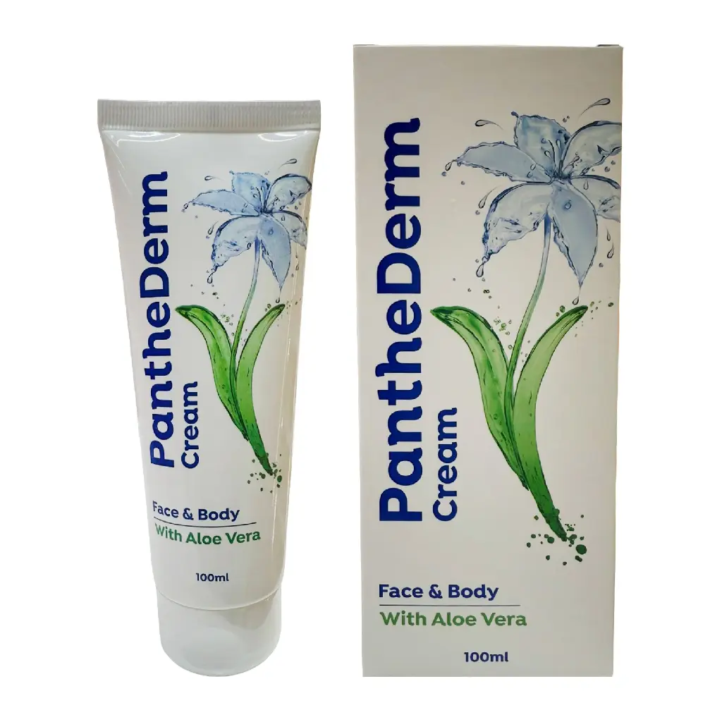 فريزيديرم - بانثيديرم كريم بخلاصة الصبار مرطب ومهدئ للبشرة للوجه والجسم 100 مل
