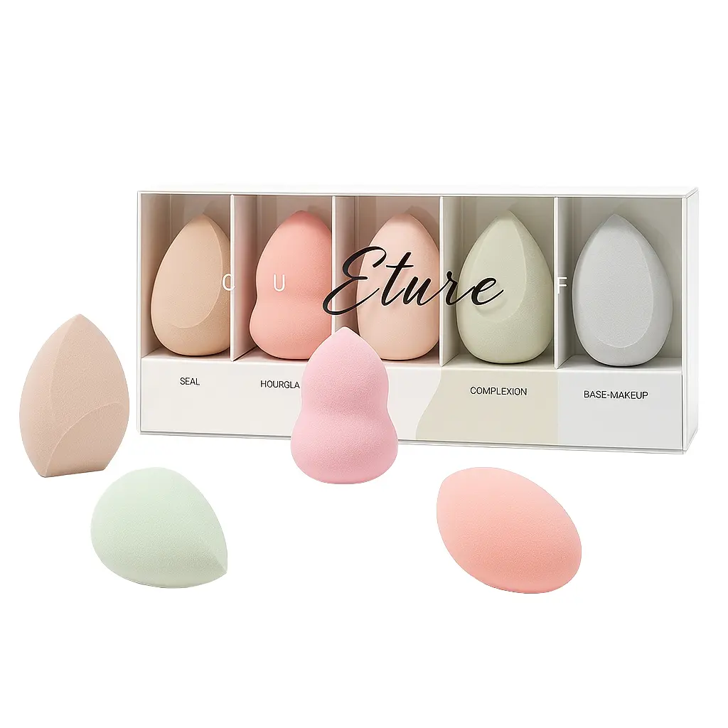 O.TWO.O - MAKEUP MIX POWDER PUFF KIT