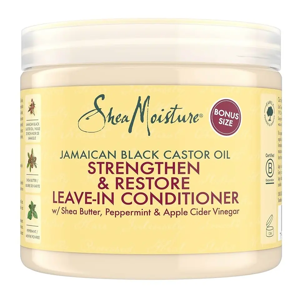 SHEA MOISTURE - JAMAICAN BLACK CASTOR OIL STRENGTHEN & RESTORE LEAVE-IN CONDITIONER 431ML