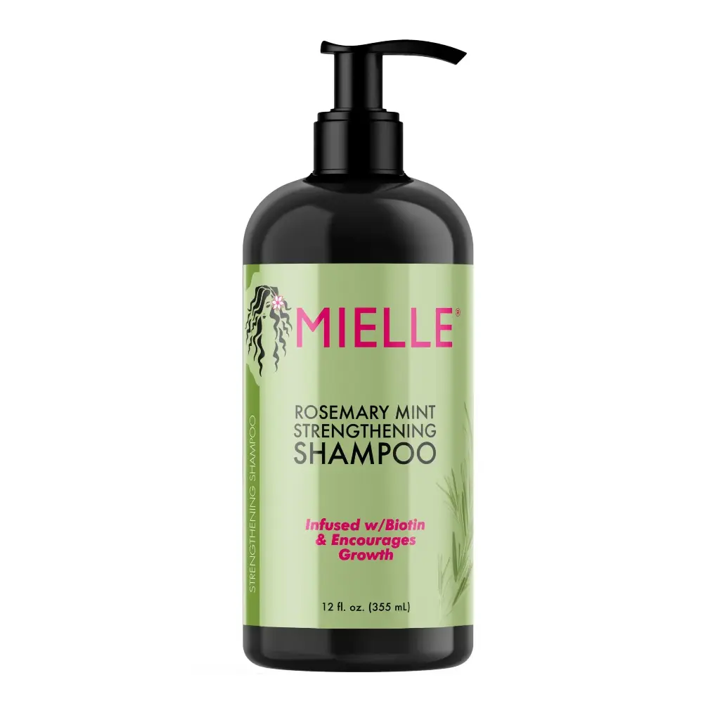 MIELLE - ORGANICS ROSEMARY MINT STRENGTHENING SHAMPOO INFUSED WITH BIOTIN 355ML