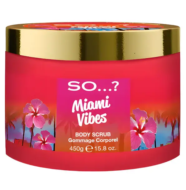 SO…? SORRY NOT SORRY - SO...? MIAMI VIBES BODY SCRUB 450G