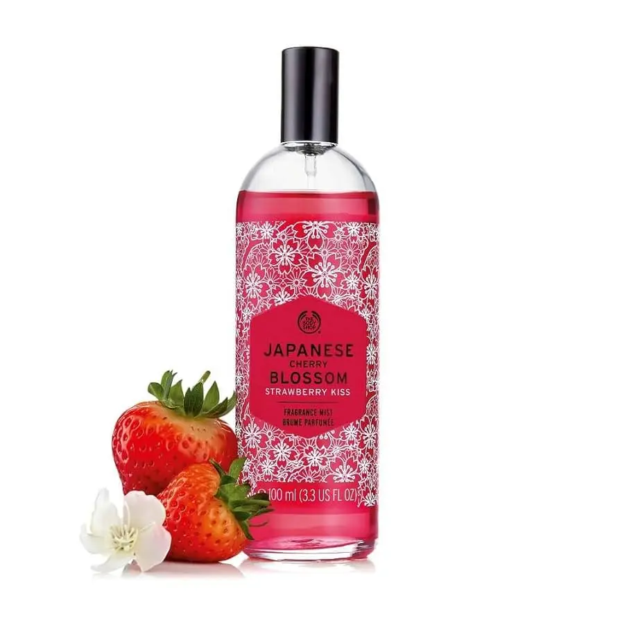 THE BODY SHOP - JAPANESE CHERRY BLOSSOM STRAWBERRY KISS MIST 100ML