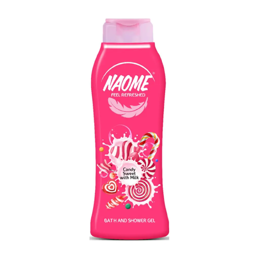 NAOME - CANDY SWEET WITH MILK BATH AND SHOWER GEL 750ML