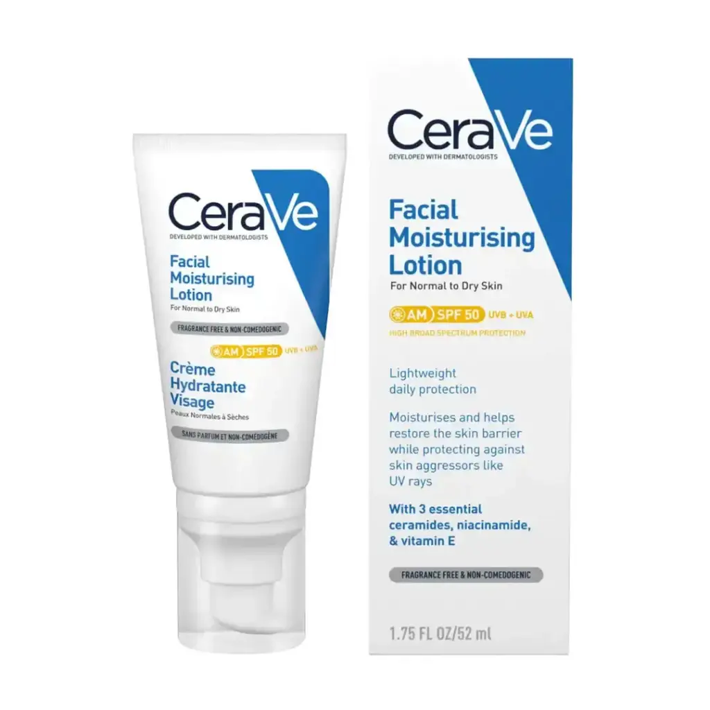 CERAVE - FACIAL MOISTURISING LOTION AM SPF50 52ML