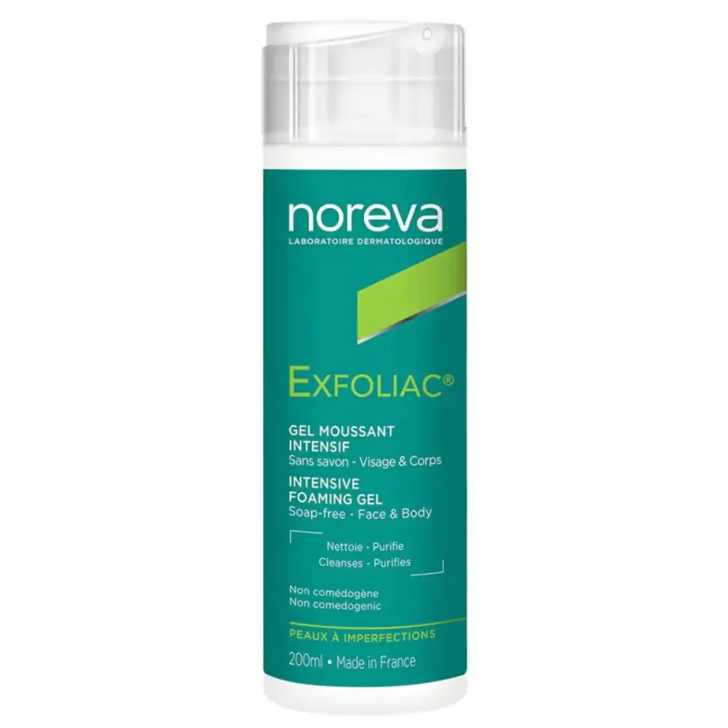 NOREVA - EXFOLIAC INTENSIVE FOAMING GEL 200ML‏