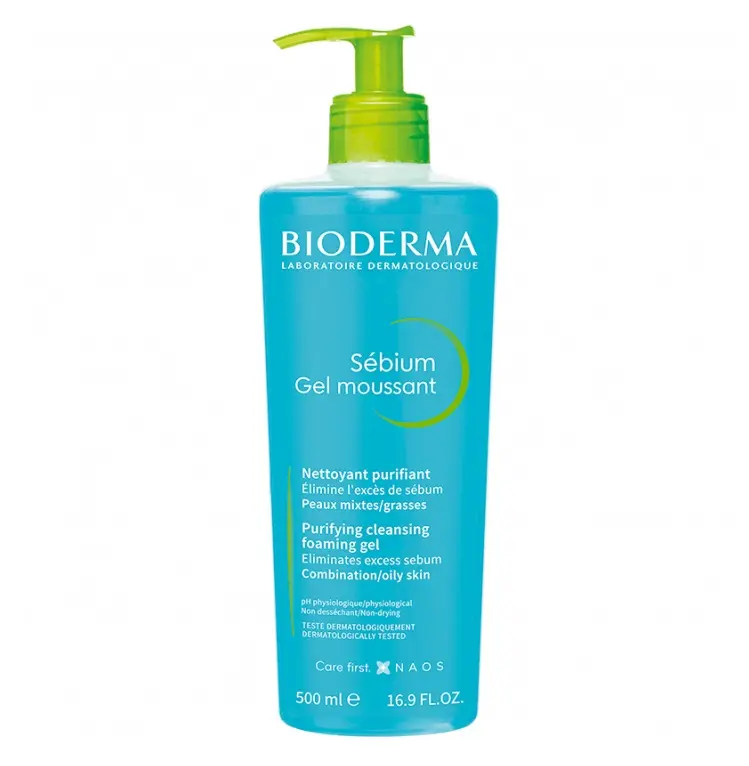 BIODERMA - SEBIUM PURIFYING CLEANSING FOAMING GEL 500ML‏