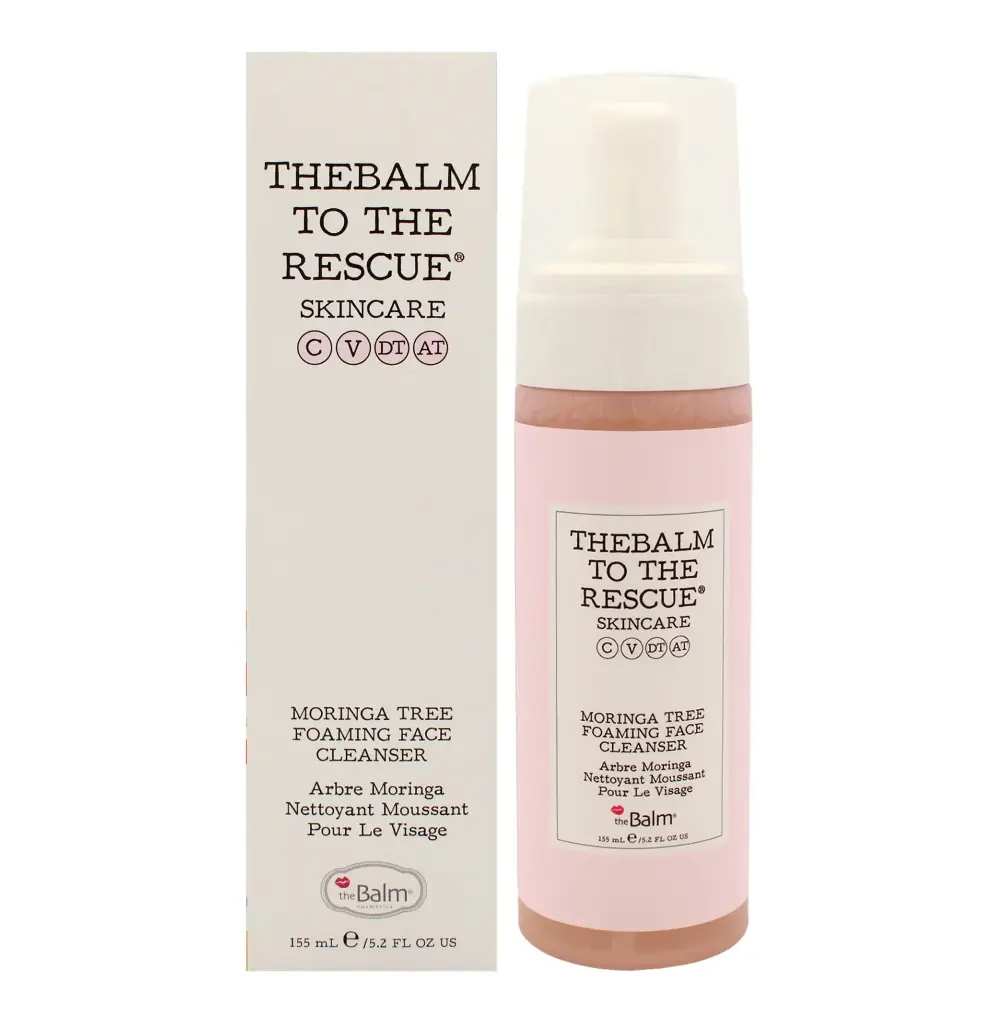 THEBALM - TO THE RESCUE MORINGA TREE FOAMING FACE CLEANSER 155ML