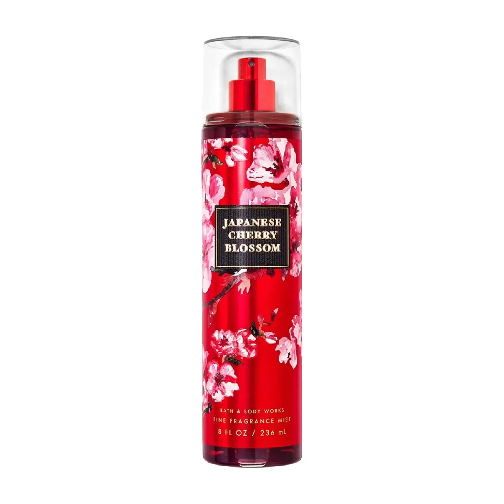BATH & BODY WORKS - JAPANESE CHERRY BLOSSOM FINE FRAGRANCE MIST 236ML