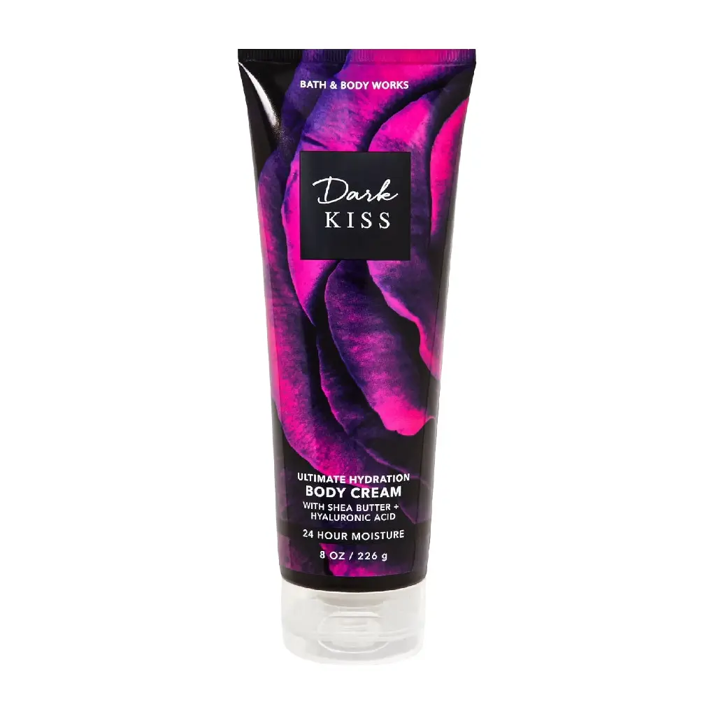 BATH & BODY WORKS - DARK KISS 24H MOISTURE ULTIMATE HYDRATION BODY CEARM 226G