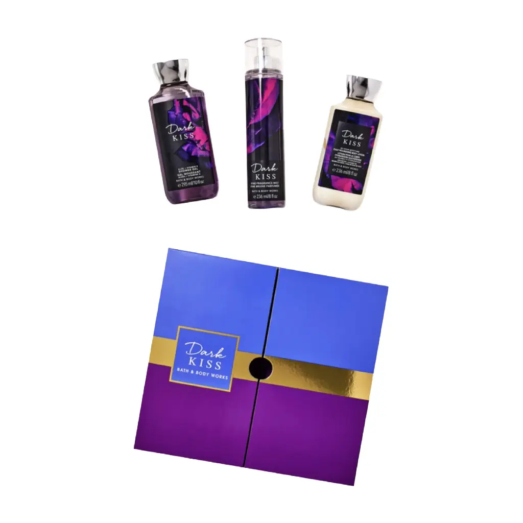 BATH & BODY WORKS - GIFT SET DARK KISS 3PCS