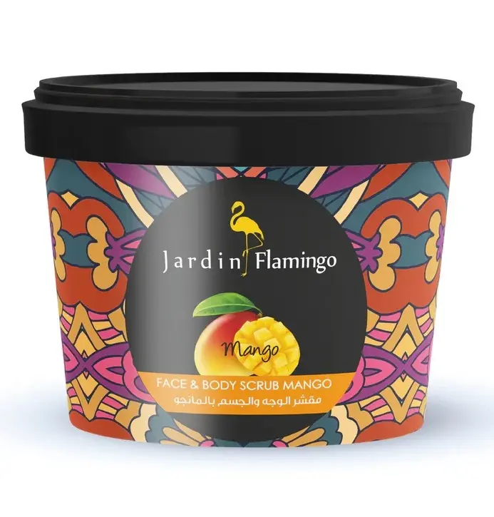 AL KAMAL SHAMPOO - JARD IN FLAMINGO FACE & BODY SCRUB MANGO 400G