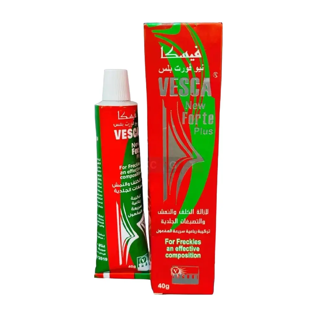 VESCA - NEW FORT CREAM TO REMOVE FRECKLES, MELASMA AND SKIN PIGMENTATION 40G