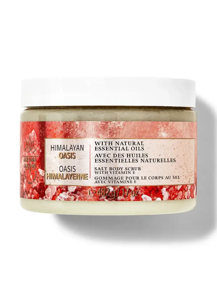 BATH & BODY WORKS - HIMALAYAN OASIS SALT BODY SCRUB 482G