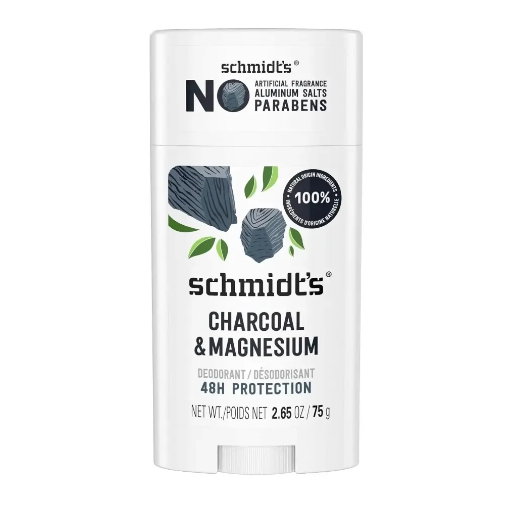 SCHMIDTS - CHARCOAL & MAGNESIUM DEODORANT 75G